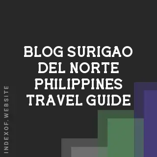 Surigao del Norte Travel Guide 2026: Siargao Surfing, Gigaquit Rum & February 2026 News | Logo - Indexof